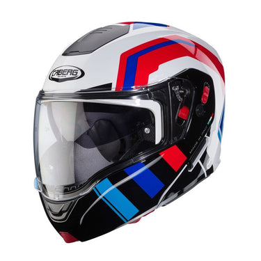 CABERG HORUS X ROAD WHITE,Casco Modulare CABERG
